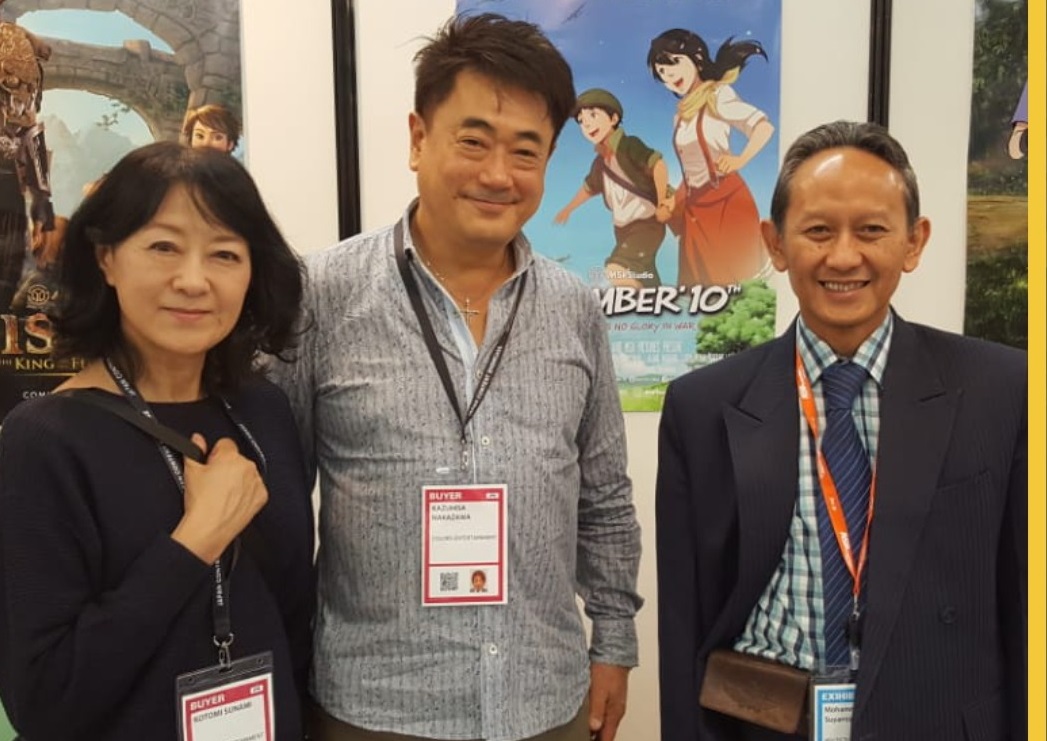 MSV Studio Milik AMIKOM Berpartisipasi di Ajang Multi-Content Market Terbesar di Jepang