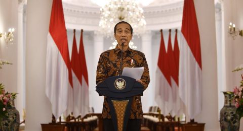 Presiden Jokowi Teken Keppres Penetapan Status Kedaruratan Kesehatan Masyarakat