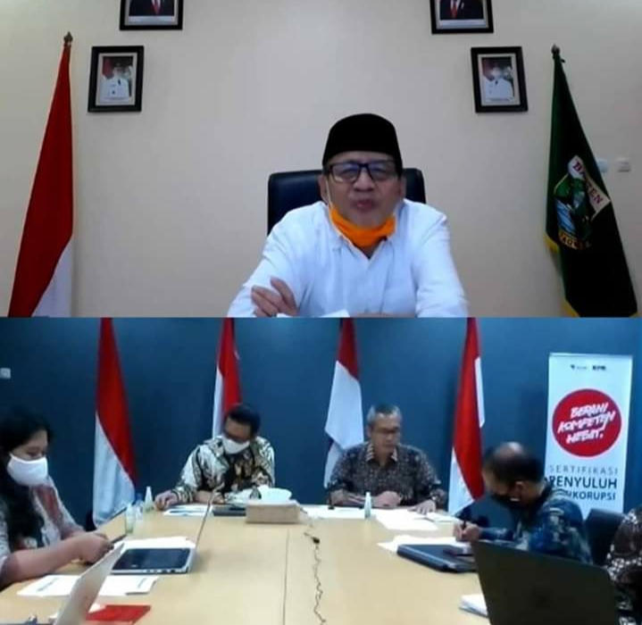 Gubernur Berharap, KPK Bantu Kawal Penggunaan Anggaran Covid-19 di Banten