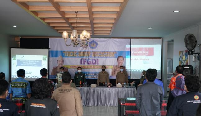 Pjs Bupati Membuka Acara FGD Penambangan Emas di Kabupaten Pesisir Barat