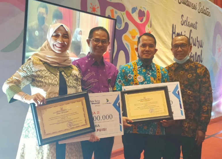 4 Guru Asal Maros Ukir Prestasi di Hari Guru Nasional 2020