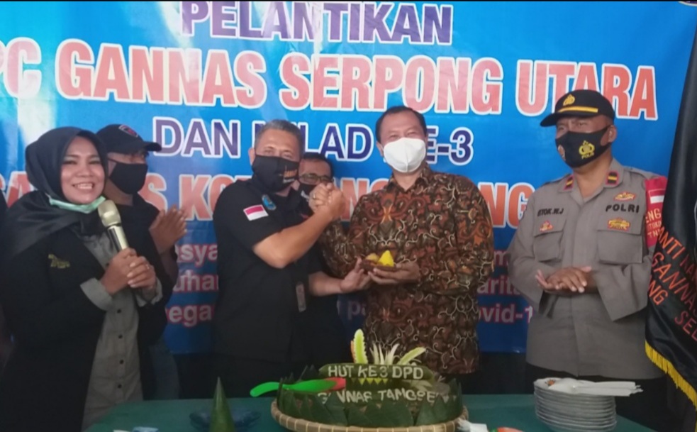 Milad DPD GANNAS Tangsel dan Pelantikan DPC GANNAS Serpong Utara
