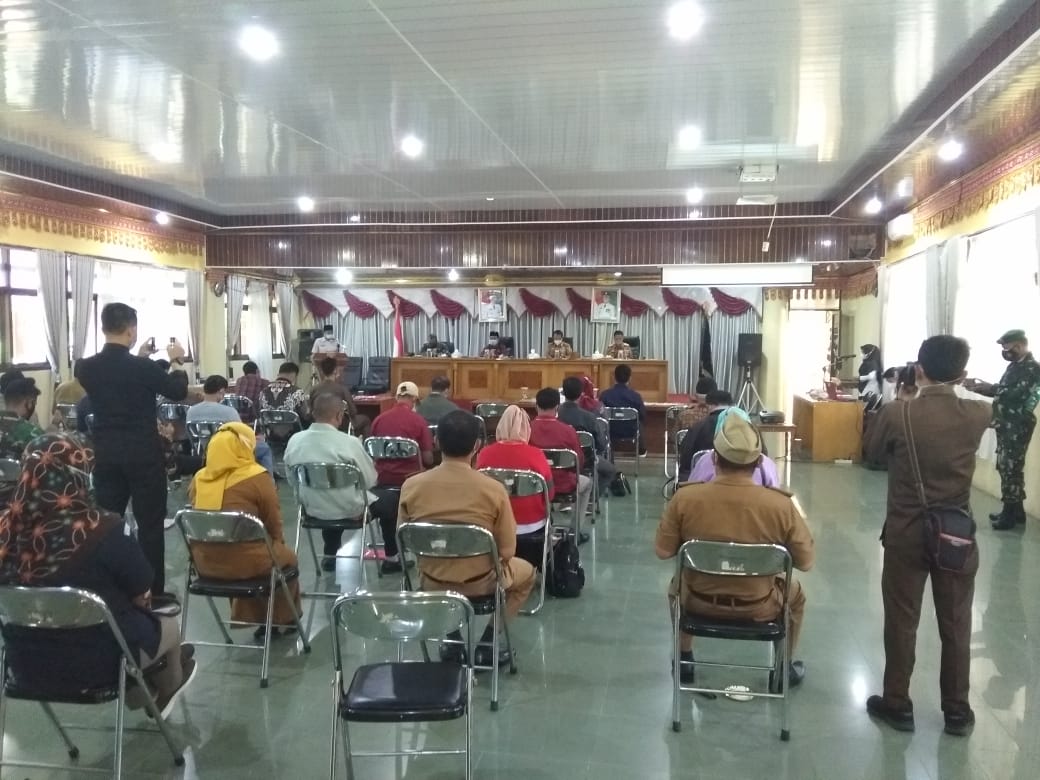 Kesbangpol Lampung Barat Sosialisasi UU Politik Tahun 2021 