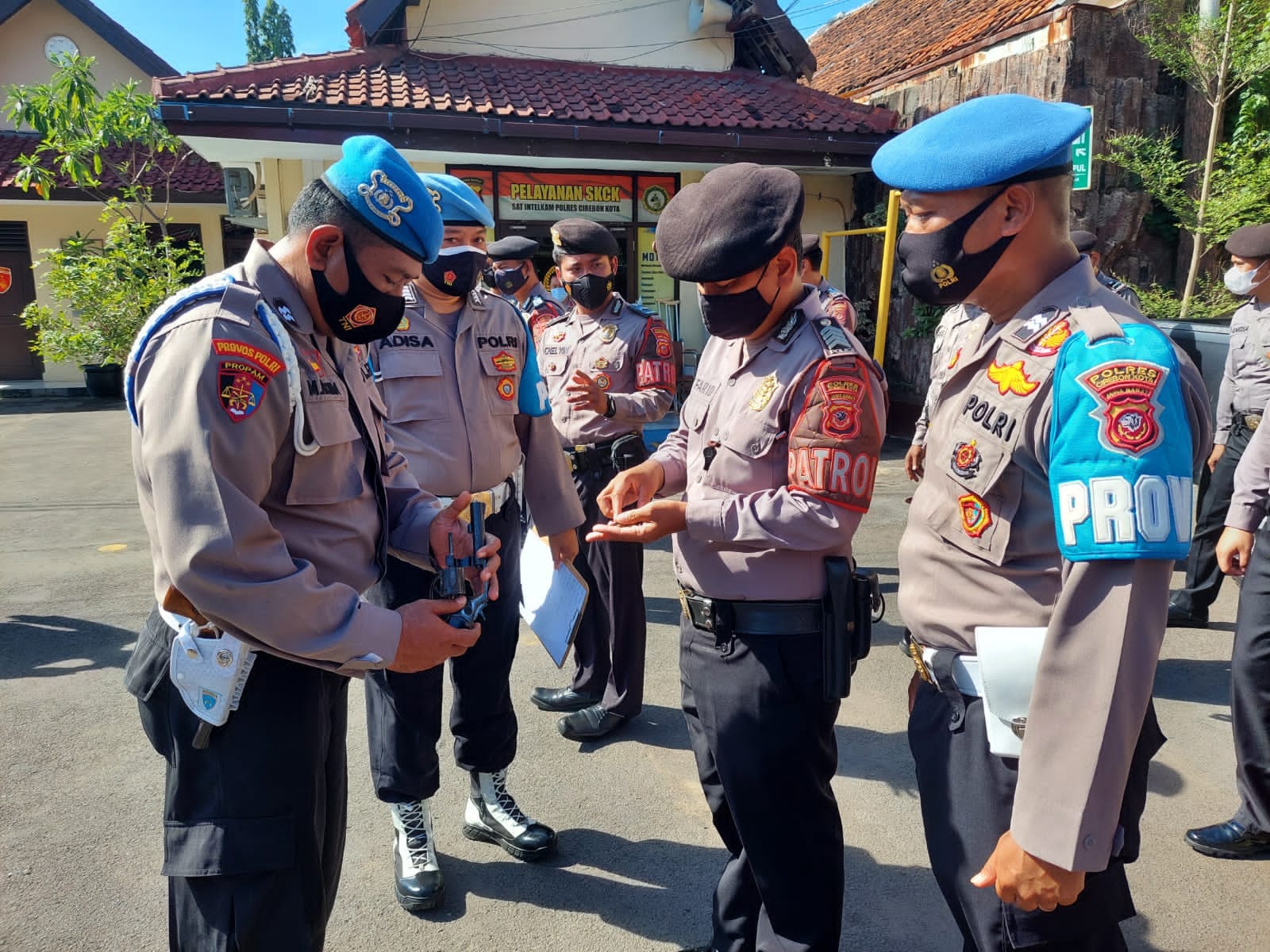 Puluhan Anggota Polres Ciko Ditindak Gaktibplin oleh Propam Polres Cirebon Kota