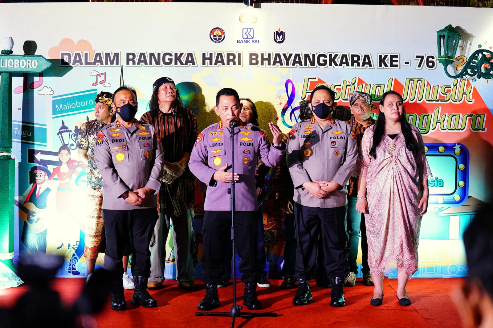 Kapolri Tutup Festival Musik Jalanan:  Komitmen Bangun Ruang Demokrasi yang Positif untuk Jaga Persatuan