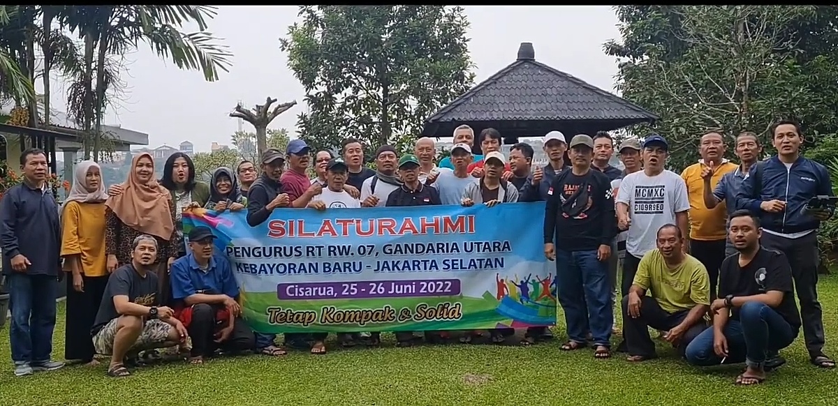 Silaturahmi Forum RT dan RW 07 Gandut Jakarta Selatan: Siap Membangun Wilayah dengan Kompakan dan kerjasama Solid
