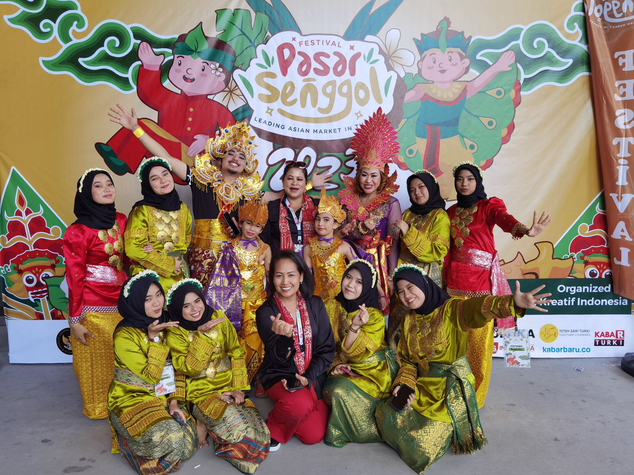 Diaspora Indonesia di Turki Gandeng BUMN Sukses Gelar Festival Pasar Senggol,