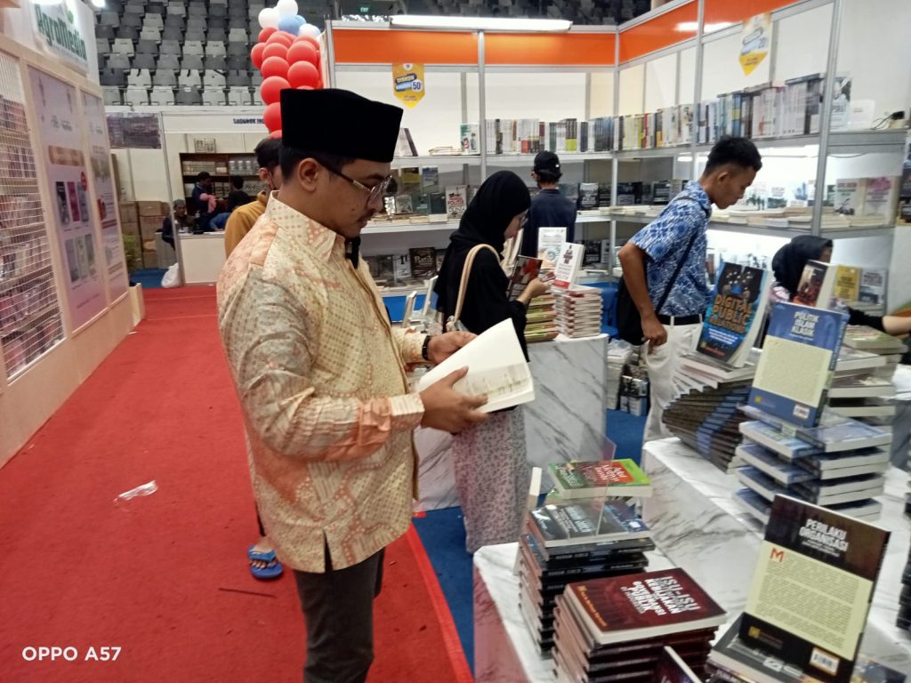 Septia Zul Putra Sebut  Pameran Buku Sebagai Bentuk Edukasi Masyarakat Untuk Meningkatkan Minat Baca