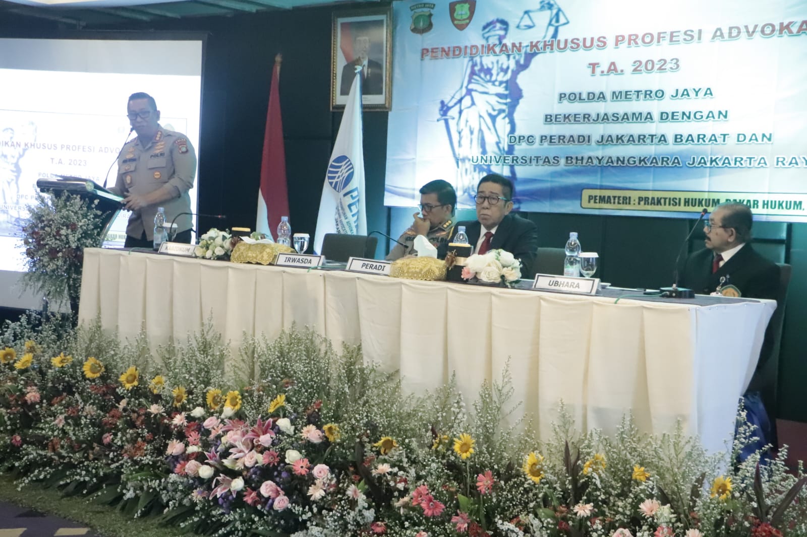 Bidang Hukum Polda Metro Jaya Selenggarakan Pendidikan Khusus Profesi Advokat (PKPA) T.A 2023