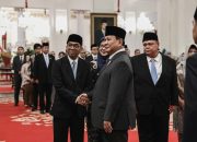 Presiden Republik Indonesia Lantik Sejumlah Pejabat Negara 