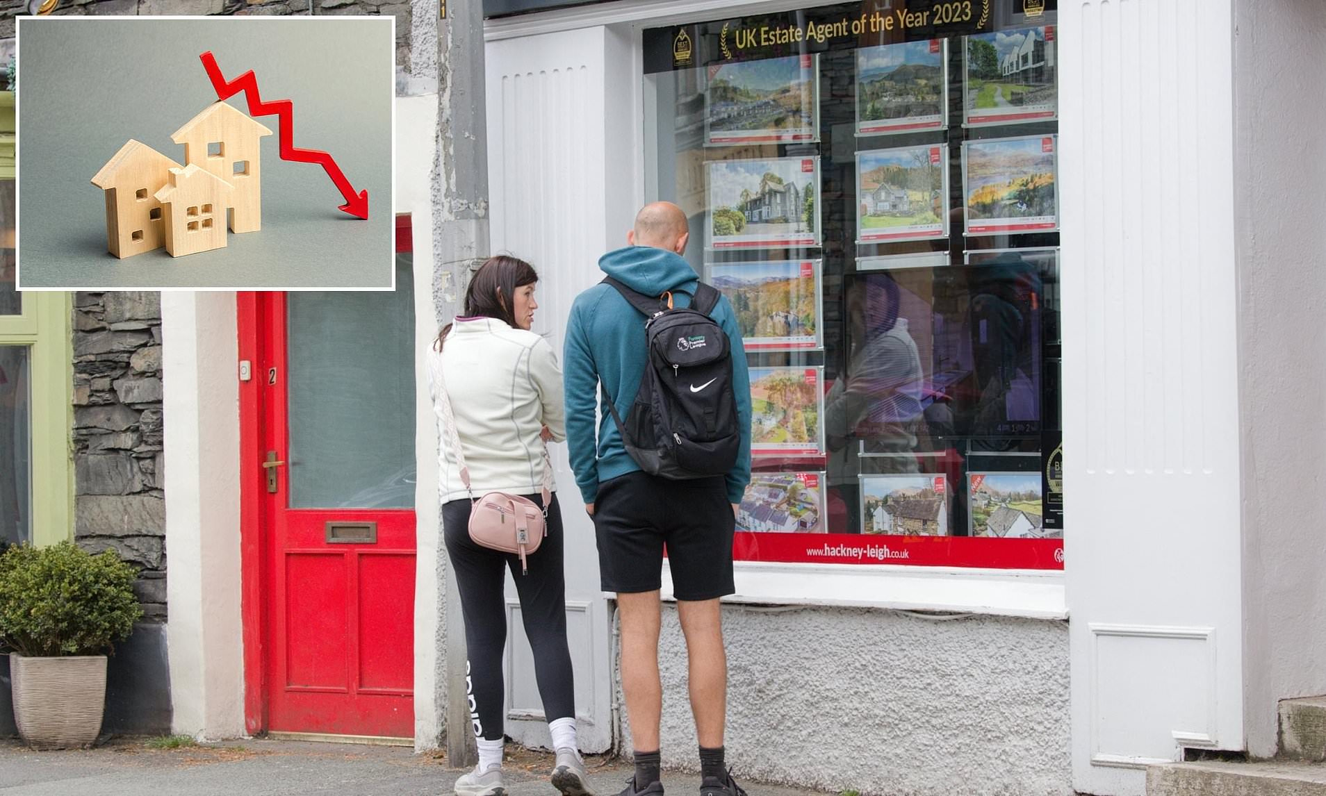 Property prices drop again as Rightmove sees worst seasonal fall in 21 years